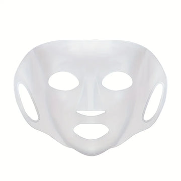 1PC 3D Silicone Facial Mask for Moisturizing-Reusable, Anti-Water Evaporation,Skin Care Tools for Women