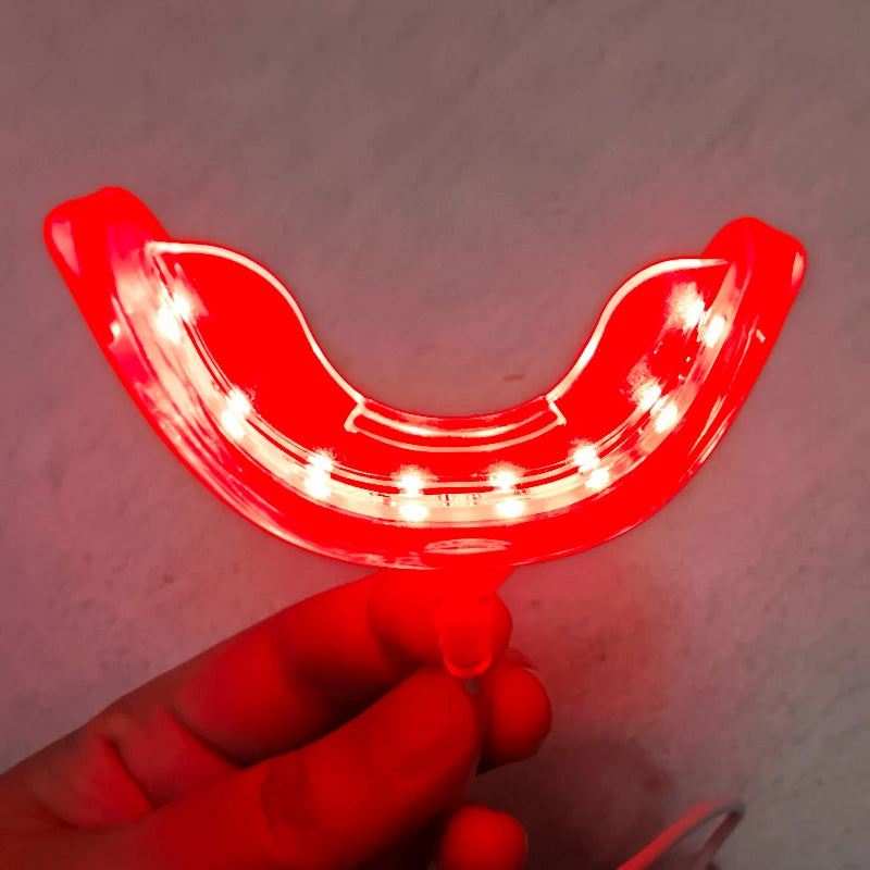 Cold Sore Device Red Light Therapy For Mouth Sores Treatment Near Infrared LED Red Light Therapy Machine Oral Care Device