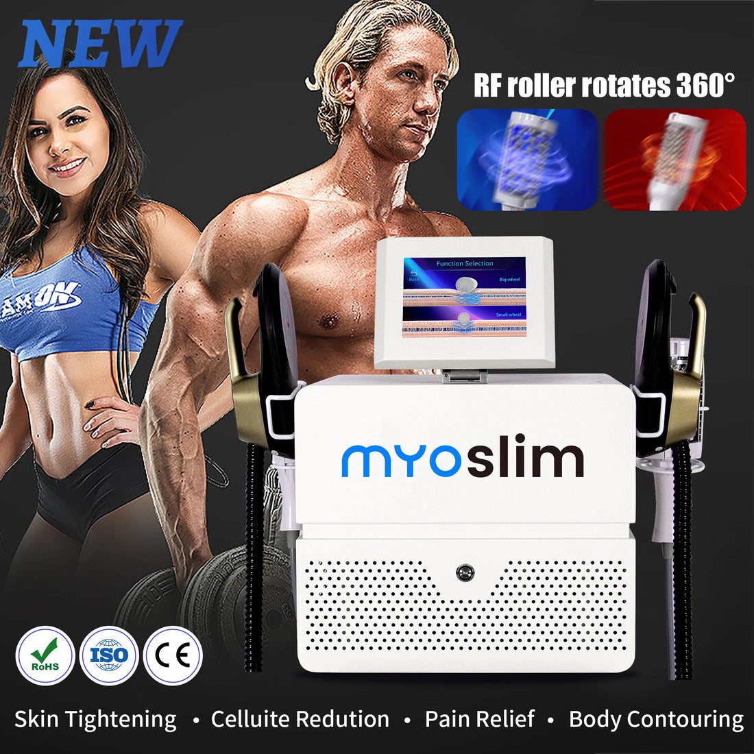 Myoslim NEO 15T RF 6500W Myoslim Machine - Advanced Body Sculpting & Fat Burning Technology