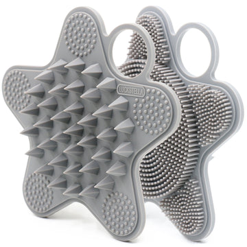 Silicone Shampoo Scalp Hair Brush Massager Head Body Scalp Massage Brush Scalp Massage Brush Comb Magic Handle Brush Spa