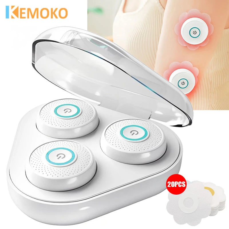 Electric Moxibustion Box Smokeless Moxibustion Apparatus Neck Shoulder Heated moxibustion Therapy for Home Back Body Massage