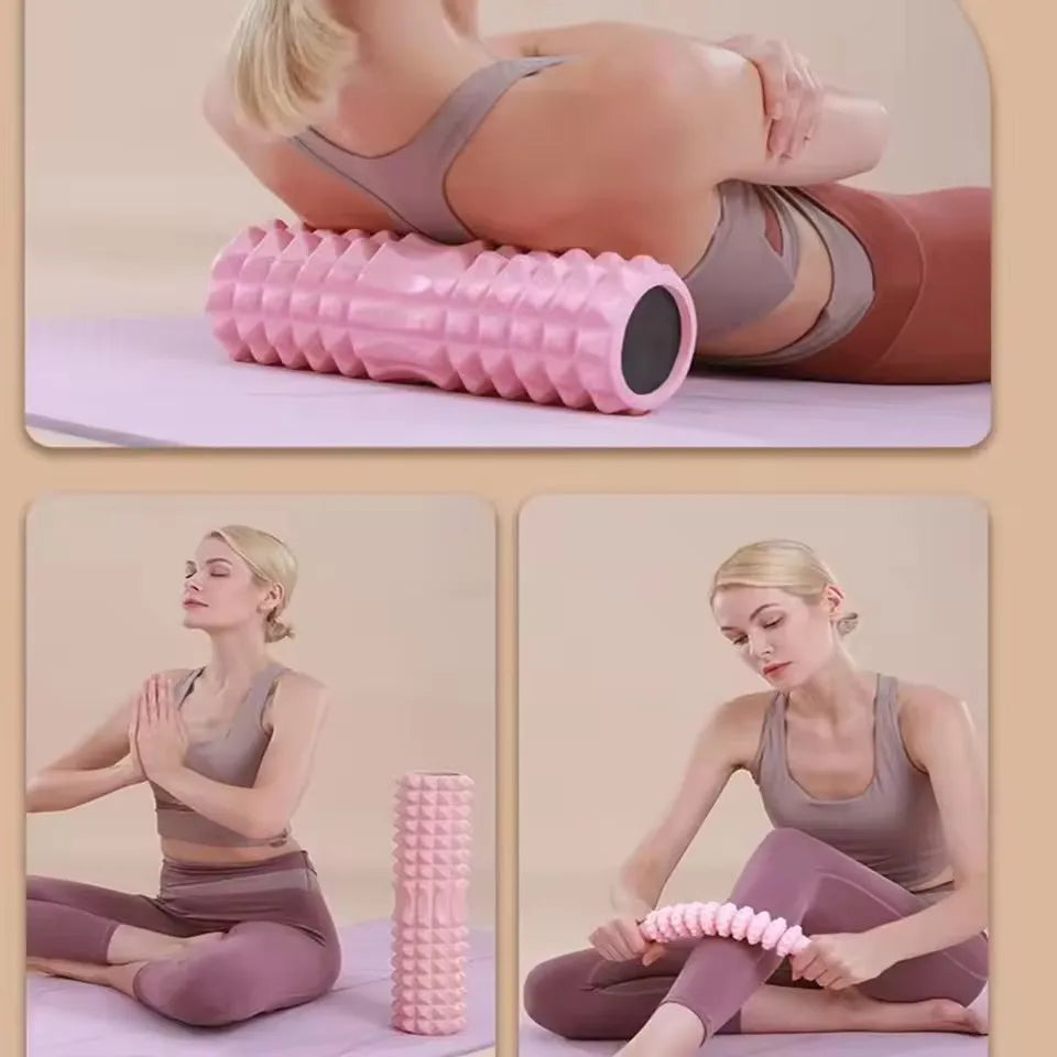 Foam Rollers for Muscle Massage 30CM - HIGH-Density Back Foam Roller for Back Pain Relief & Muscle Recovery in Legs & Arms