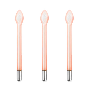 3pcs High Frequency Replace Wand Facial Skin Therapy Instrument Spot Remover Massage Beauty Skin Care Machine HF Glass Tube