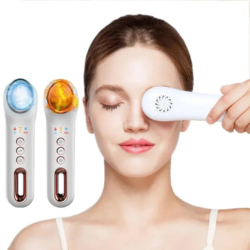 Portable Vibration Eye Massage With Hot & Cold Function Apparatus Usb Rechargeable Eye Massager Instrument