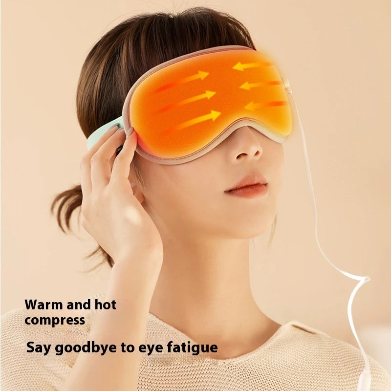 Heated Sleep Eye Mask USB Magnetic Steam Cover With Smart Timer Temperature Control And Adjustable Heat