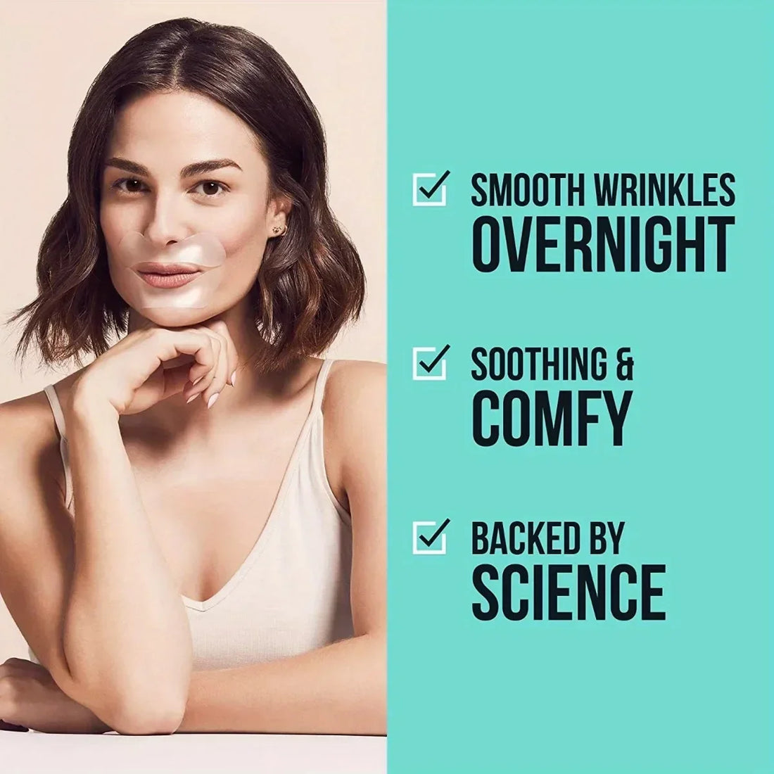 Silicone Wrinkle Patches For Lips Anti Wrinkle Patches for Smoothing Mouth Smile Fine Lines Wrinkles Face Lift Skin Care Patches