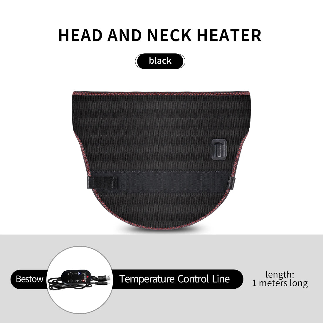 Electric Heating Neck Brace Reliever Neck Pain Spontaneous Heating Massager Cervical Vertebra Therapy Muscle Massager Care Tool